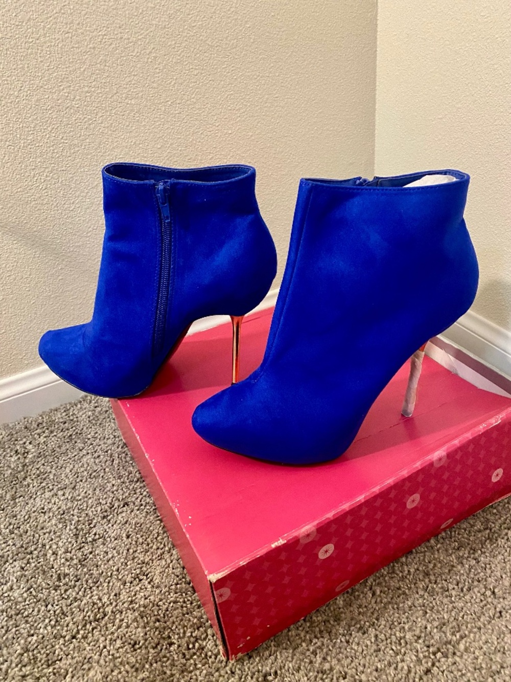 Blue Booties